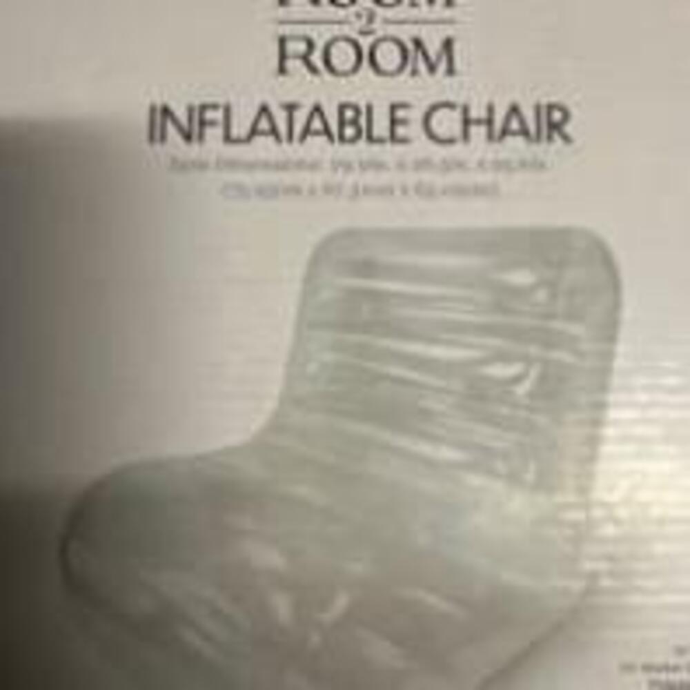 Inflatable chair clear - Picture 2 of 2